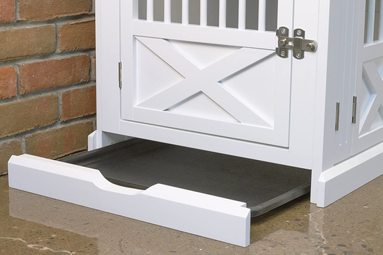 OEM MDF কাঠের পোষা ঘর ক্রেট বিড়াল বিছানা কুকুর কেনেল