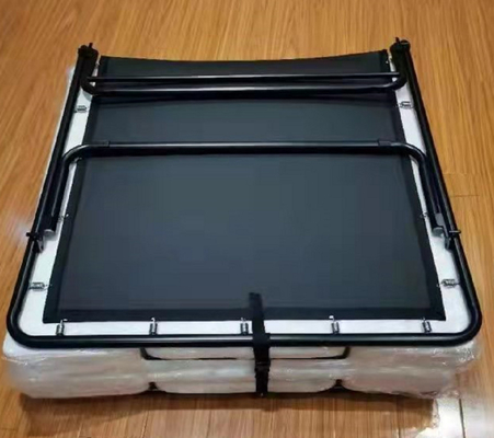 OEM পোর্টেবল মেটাল ক্যাম্পিং ভাঁজ বিছানা খাট ফ্রেম